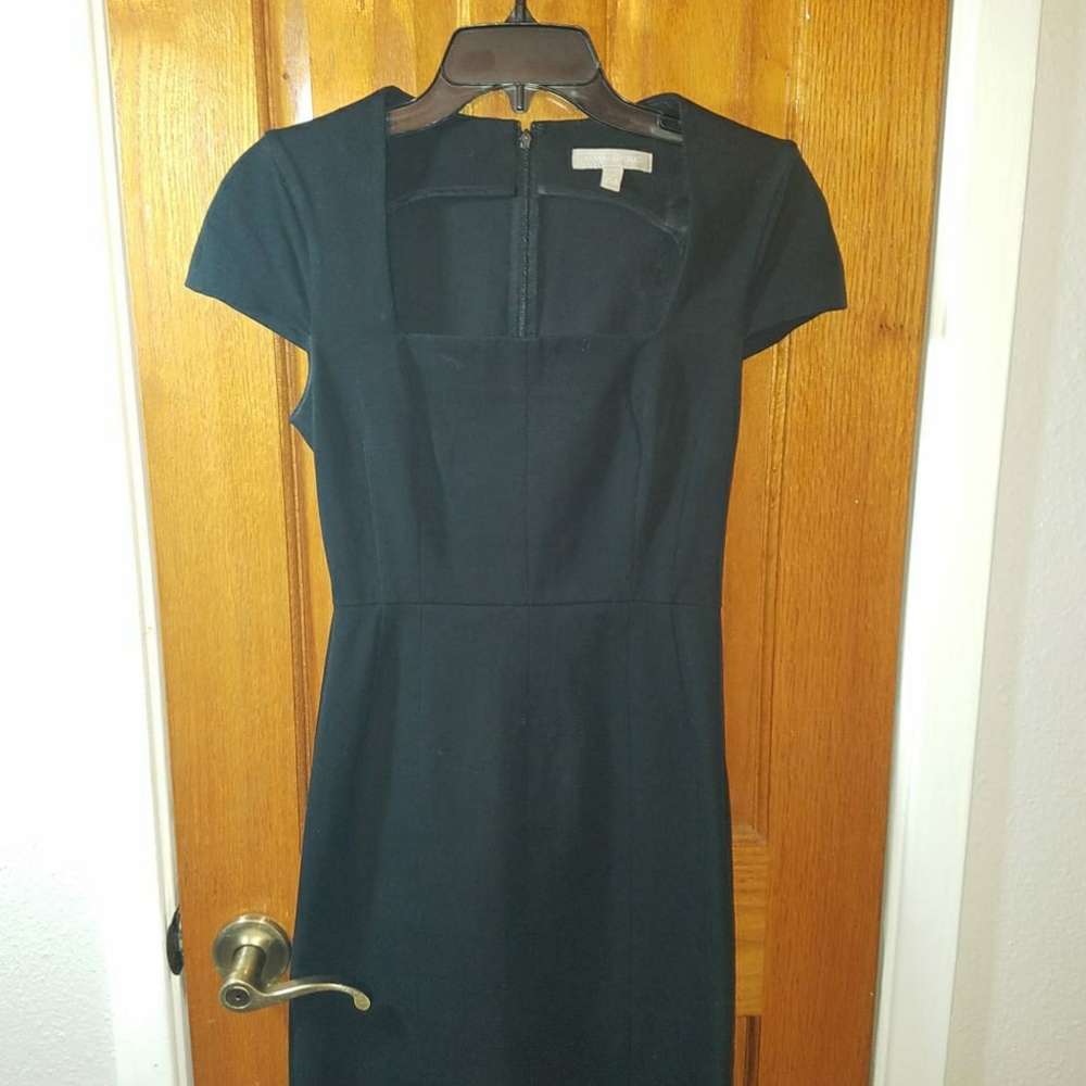 Banana Republic Square-Neck LBD